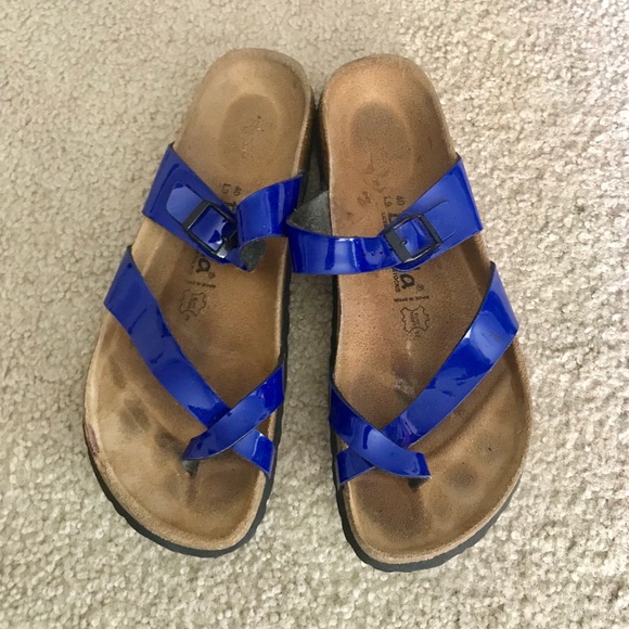 Birkenstock Shoes - Betula Bikenstock royal blue sandals size 40